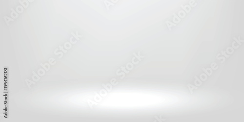 Gray studio background or backdrop 3D room lightbox