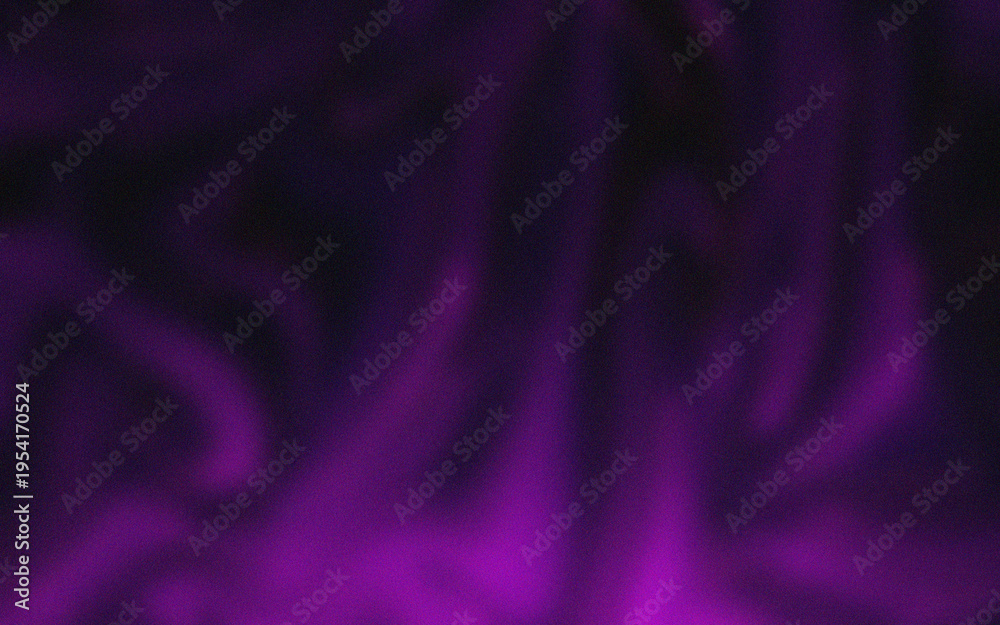 Obraz premium Abstract purple light streaks and waves on a dark background