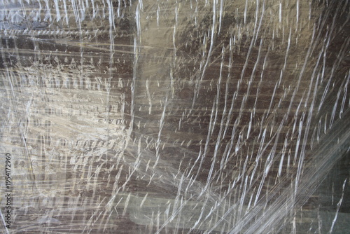 spider web with dew drops