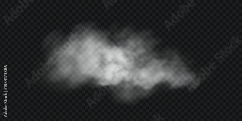 Dynamic smoke trails rise from the asphalt as a racing car speeds along a dark highway, creating a dusty atmosphere with dramatic lighting effects and motion blur.