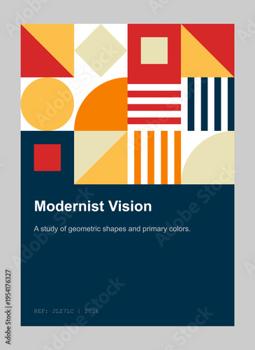 Modernist vision art book cover