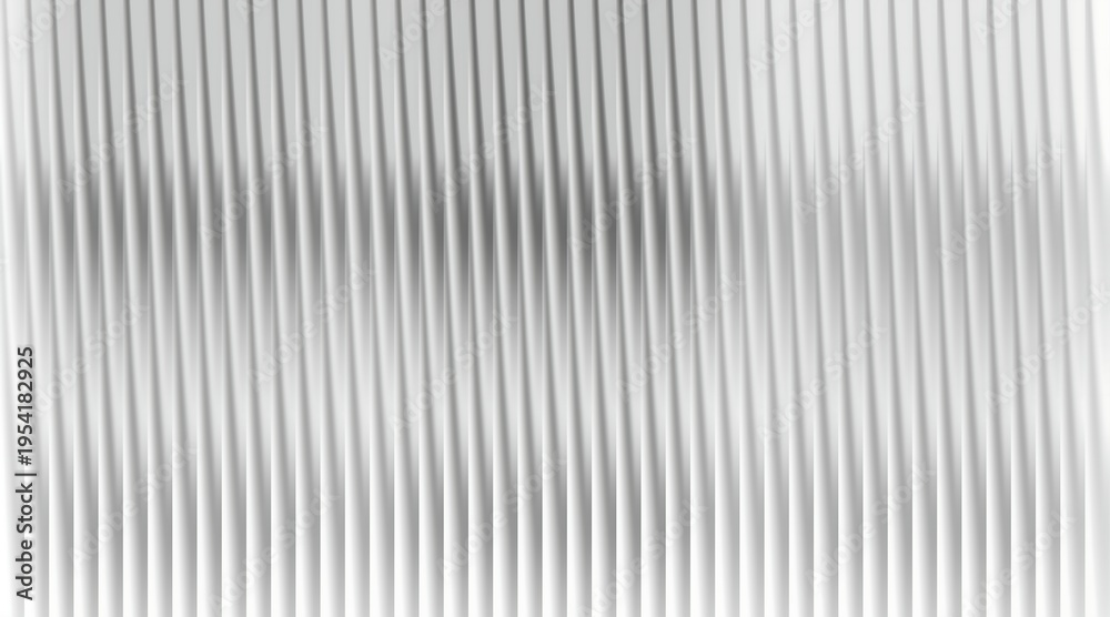 Obraz premium A minimalist abstract background featuring a series of repeating vertical white ridges and shadows