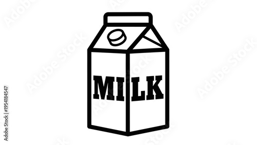 Carton of milk beverage dairy.