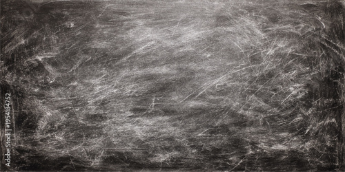 Vintage dark grunge old paper texture with a rough gray blackboard pattern and a blank smoky backdrop for artistic wallpaper design