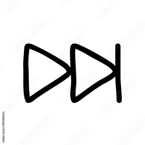 Icône faite à la main dans Figma.