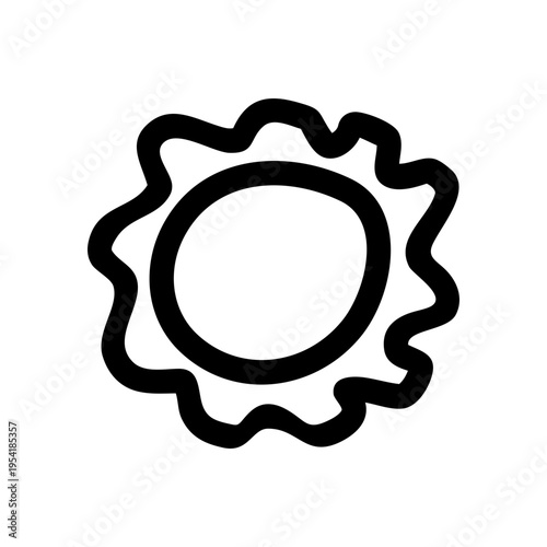 Icône faite à la main dans Figma.