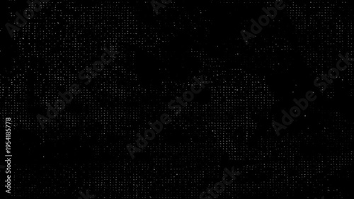 Grunge noise on a black background for overlays, Retro cinema film effect with white scratches overlays and alpha channel.