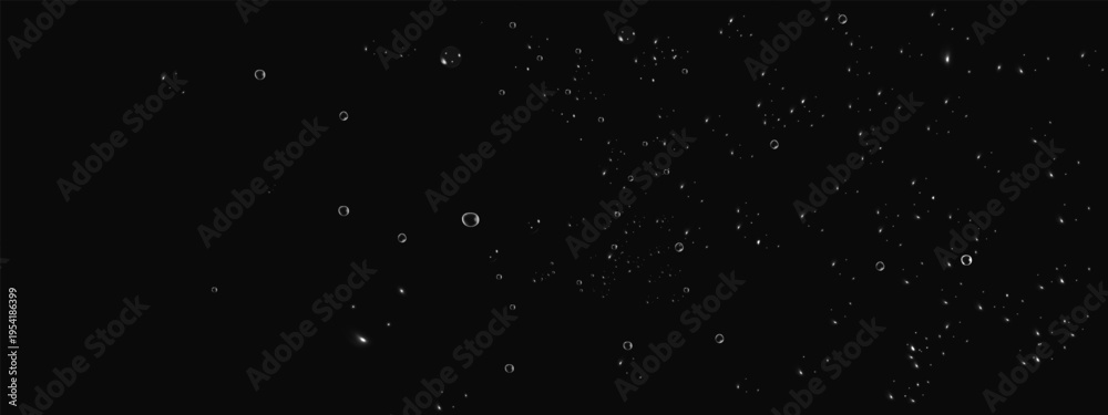 Fototapeta premium Fresh detergent bubbles with shiny foam, flowing wave and hygiene concept on transparent background.