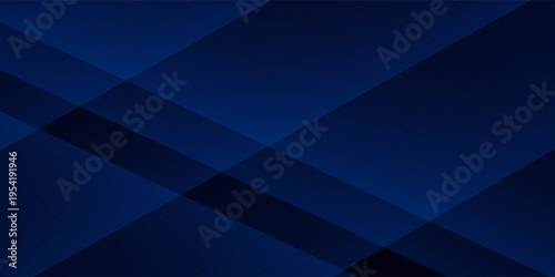 Black dark navy blue silver abstract pattern background. Geometric shape. Line triangle angle fold polygon diamond 3D. Color gradient ombre. Rough grain noise