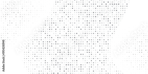 Abstract grey perfect randomus with white mesh effect background