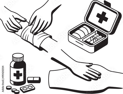 No mosquito symbol with red circle and diagonal line preventing pest and insect control stop sign vector graphic