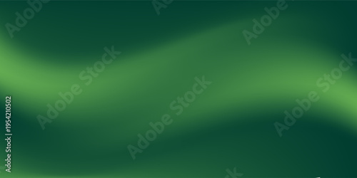 Abstract blurred gradient mesh background in green. eps 10