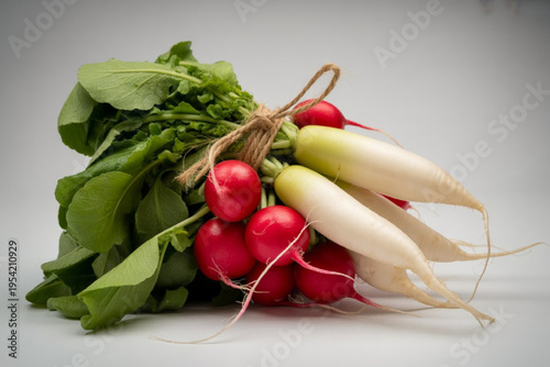 bunch of radishes