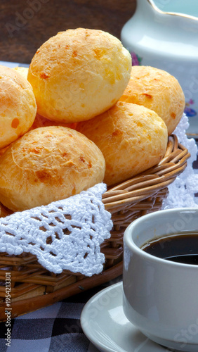 Brazilian snack cheese bread