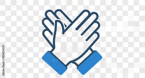 Hands Stacked Together - A Symbol of Unity and Collaboration.