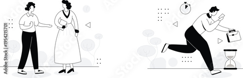 Balancing tradition and modern professional life through time management