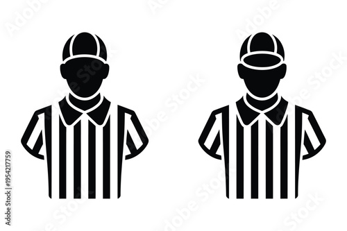 Sports referee icons