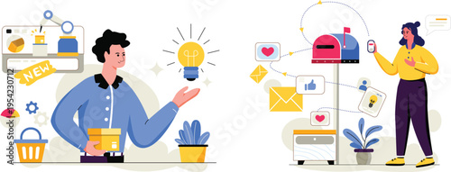 Creative ideas for e-commerce and digital marketing strategies