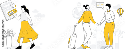 Digital travel planning and companionship during journeys