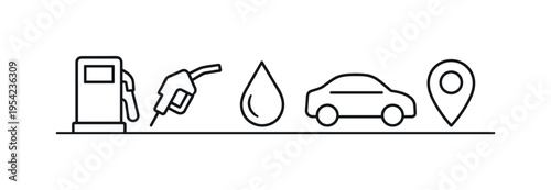 Daily transportation energy supply and reliable vehicle refueling supporting mobility for modern commuting and logistics operations, a fuel pump dispenser, a gasoline nozzle, a