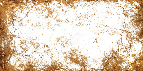 Vintage brown grunge crumpled paper texture background with wrinkled rough surface and aged antique parchment design.