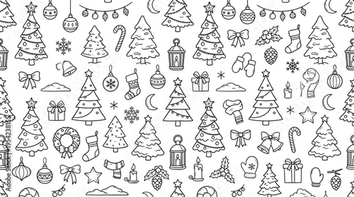 Christmas holiday decoration and seasonal celebration concept centered on festive tree varieties and winter ornament traditions for joyful and cozy end-of-year visuals. Objects of