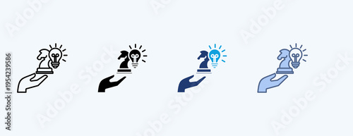 Digital Solution Multiple Icon Illustration Vector