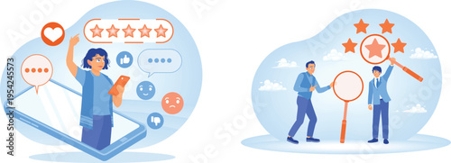 Analyzing customer feedback and ratings through digital and business perspectives