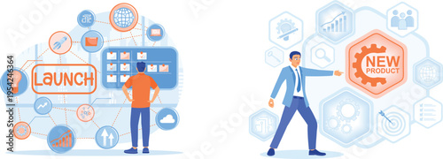 Launching a new product with strategic planning and digital innovation