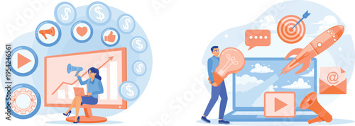 Collaborative digital marketing strategies and analytics for business growth