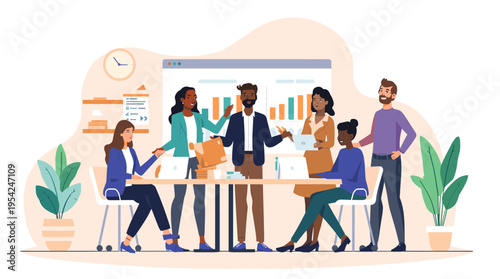 A minimalist design featuring soft, overlapping shapes in muted tones. Ideal for backgrounds, website layouts, or branding needing a calming and moder