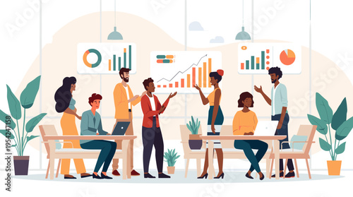 A minimalist illustration of a potted plant. Evokes a sense of calm and growth, suitable for websites, blogs, or articles about home decor, wellness, 