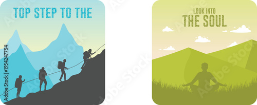 Journey of self-discovery through climbing and meditation