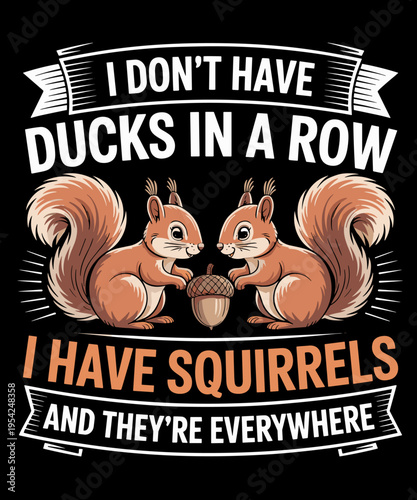 Funny Squirrel Animal Lover Graphic