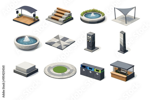 Simple power vector image water generation pedestal icon art feature ring event