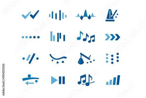 Indicators simple generation tick vector beat icon icons light cues timing small