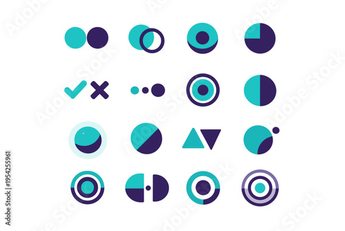 Calm interface status indicator system simple vector generation image ui feedback modern