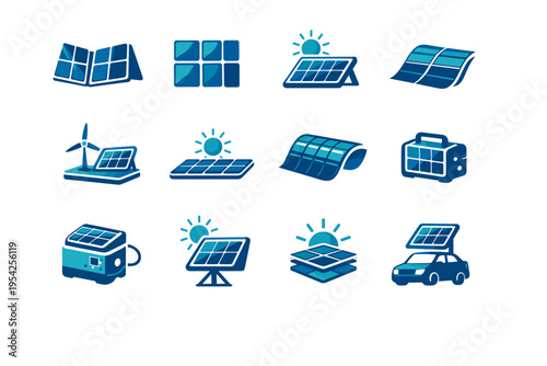 Simple surface eco slim mobile collector icon vector compact clean generation symbol