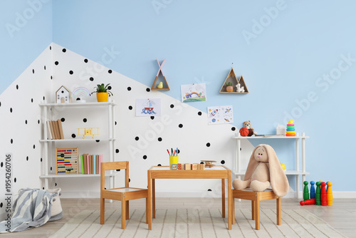 Interior of children's play...