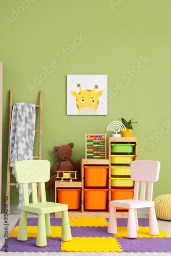 Interior of children's play...