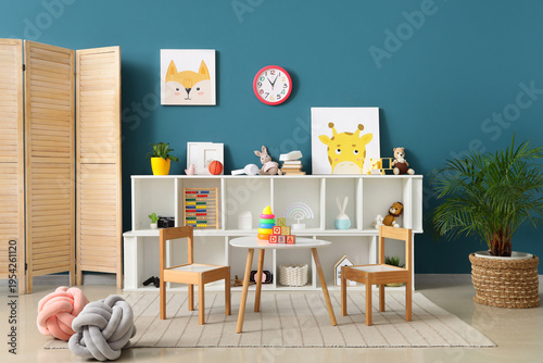 Interior of children's play...