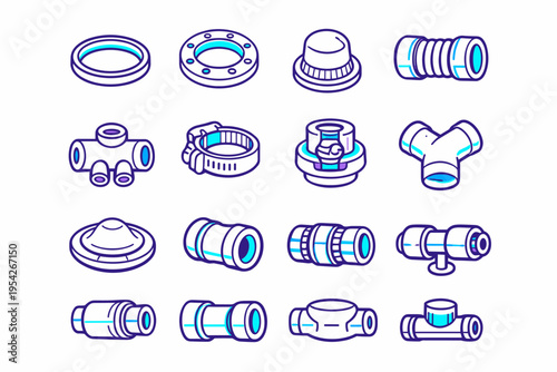 Icon vector simple manifold check element silicone generation low image elastic flow