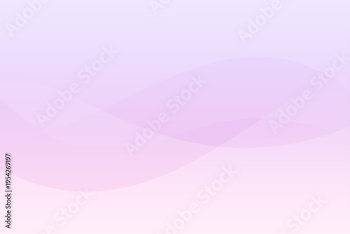パステルグラデーションの抽象ウェーブ背景 ピンク　紫