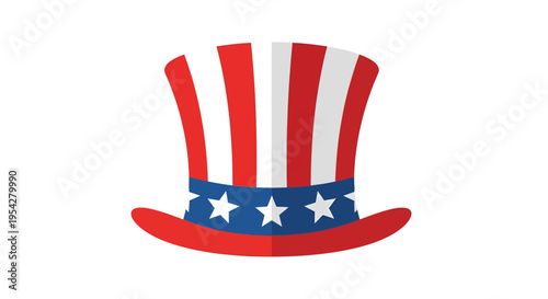 Patriotic celebration headwear, a visual representation of national pride and independence day