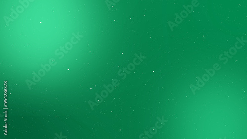 Glowing Green Star Dust Abstract Background