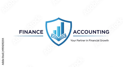 Finance and accounting logo design.