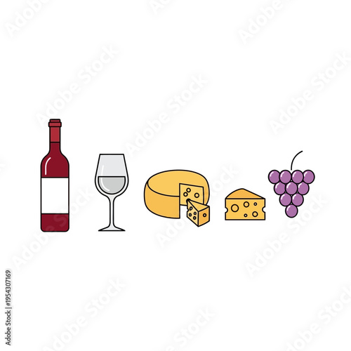 Wine, Cheese, and Grapes: A Classic Combination