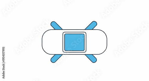 Drone aerial view icon graphic.
