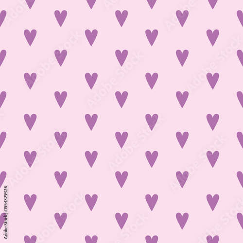 Cute Valentine Hearts, Seamless pattern texture