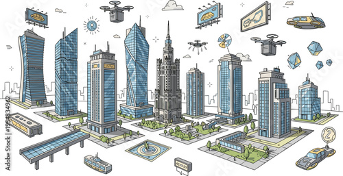 Camping lifestyle vector set with motorhome caravan family characters sitting by campfire grilling and enjoying outdoor picnic vacation